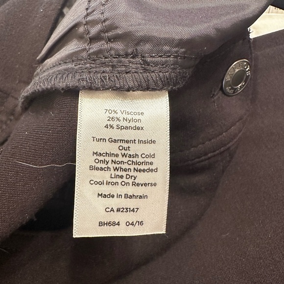 Talbots Black Straight Leg Pants - Picture 3 of 6